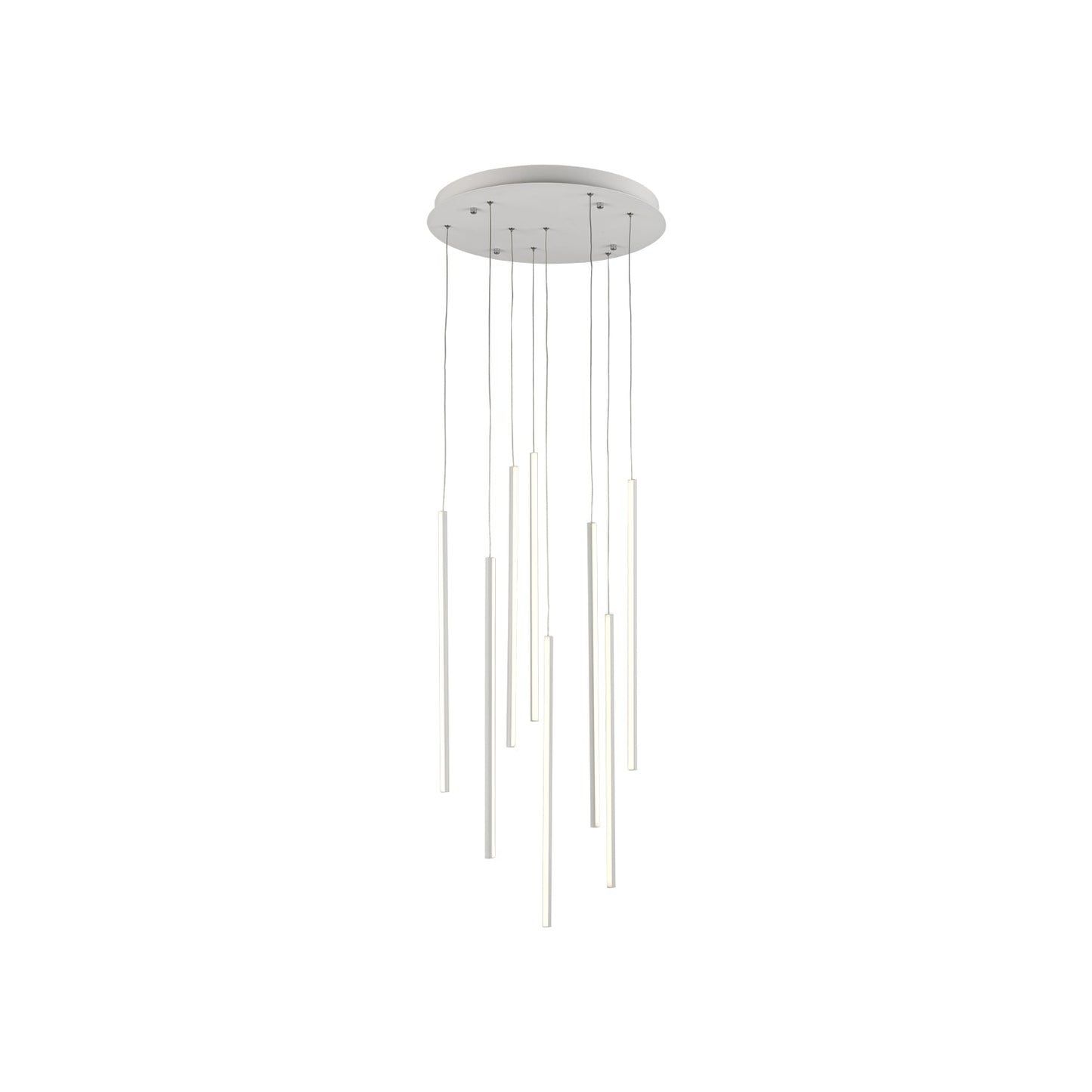 Kuzco Chute white multi-pendant MP14919-WH