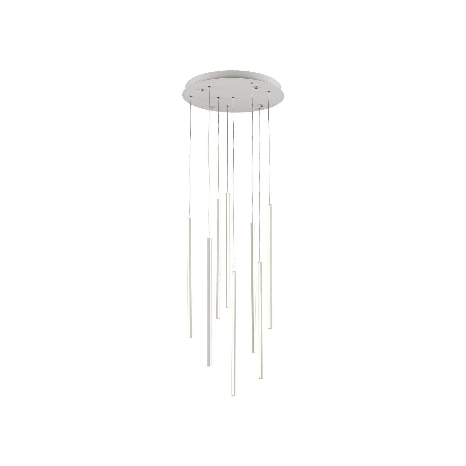 Kuzco Chute white multi-pendant MP14919-WH
