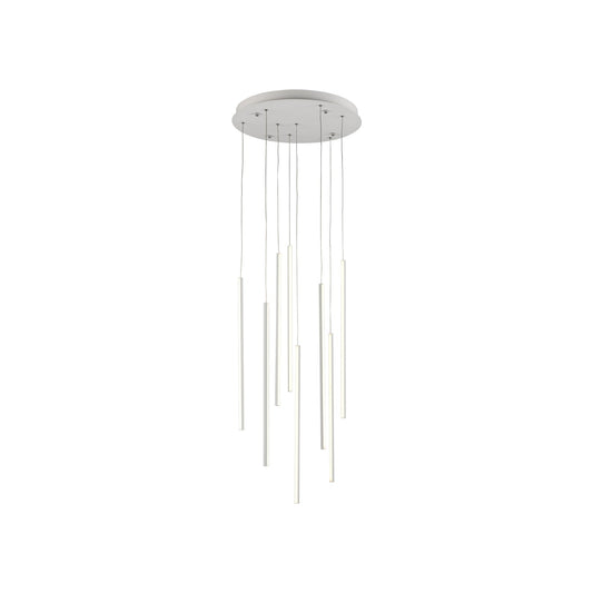 Kuzco Chute white multi-pendant MP14919-WH