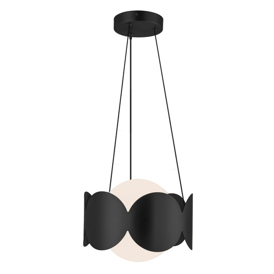 Kuzco Ciel black chandelier CH59810-BK/OP