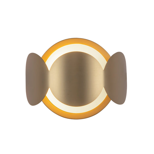 Kuzco Ciel brushed gold wall sconce WS59810-BG/OP