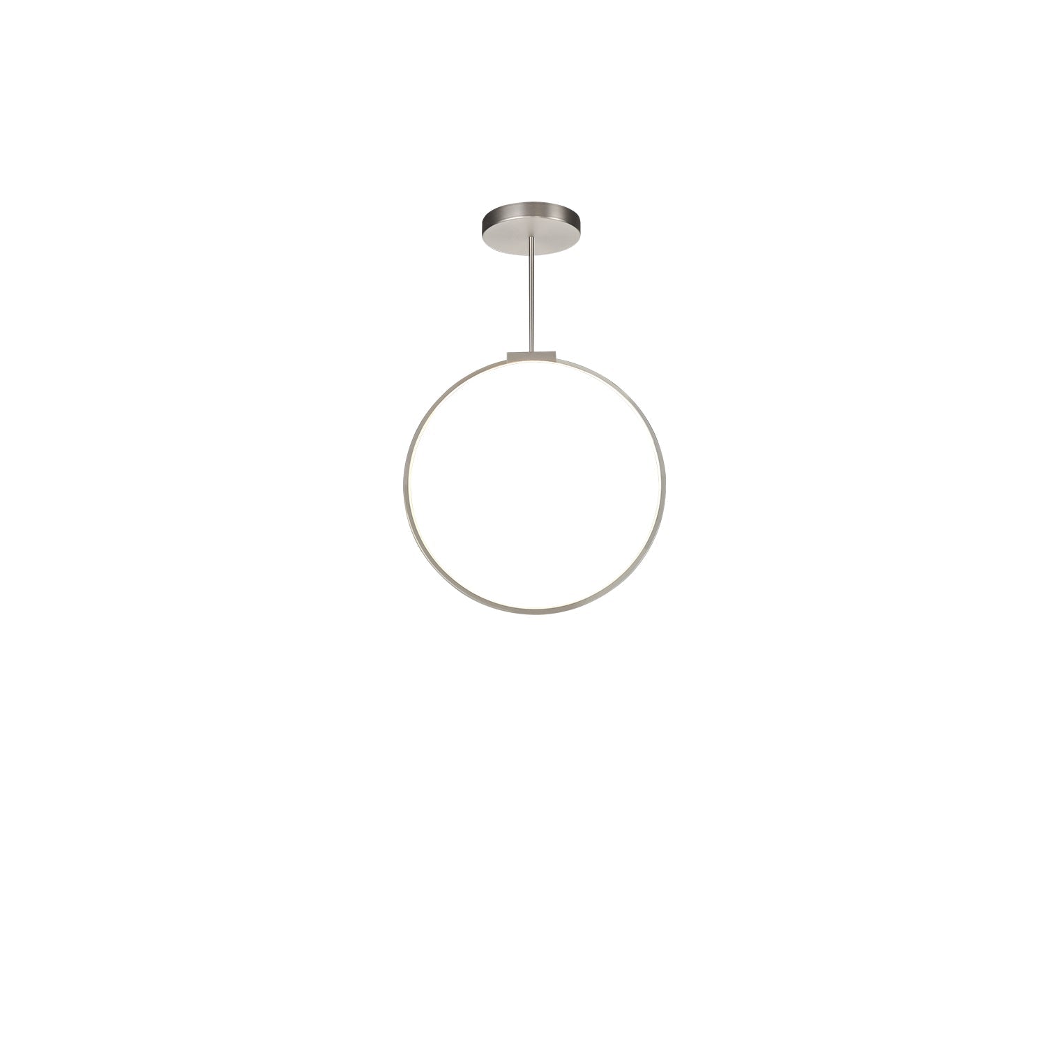 Kuzco Cirque brushed nickel pendant PD82524-BN