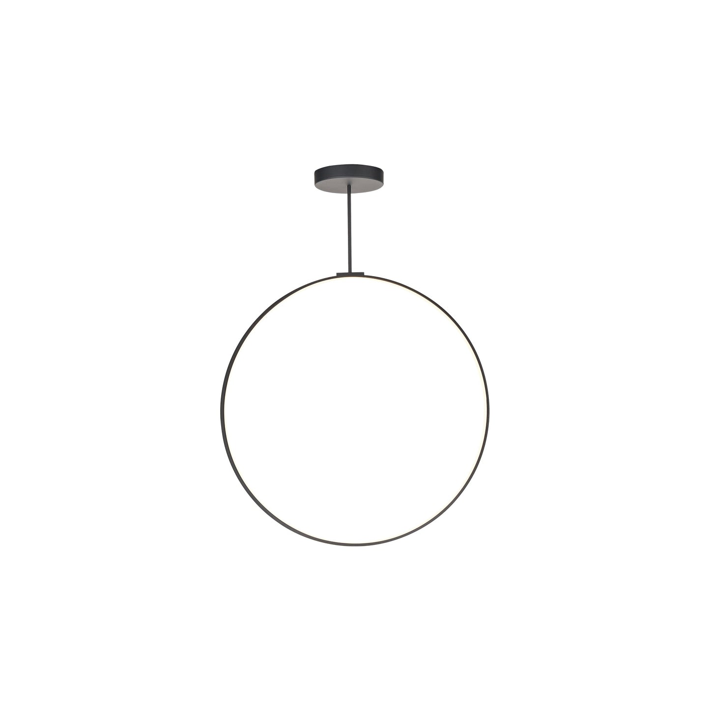 Kuzco Cirque black [universal voltage and 0-10 dimming] pendant PD82536-BK