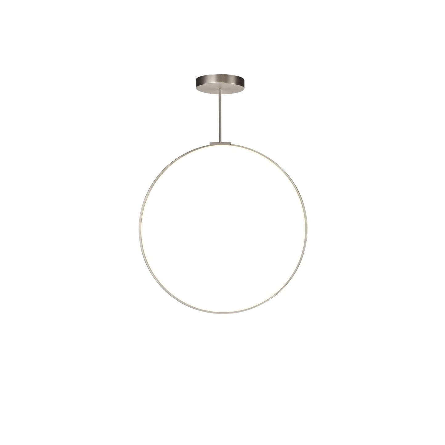 Kuzco Cirque brushed nickel pendant PD82536-BN