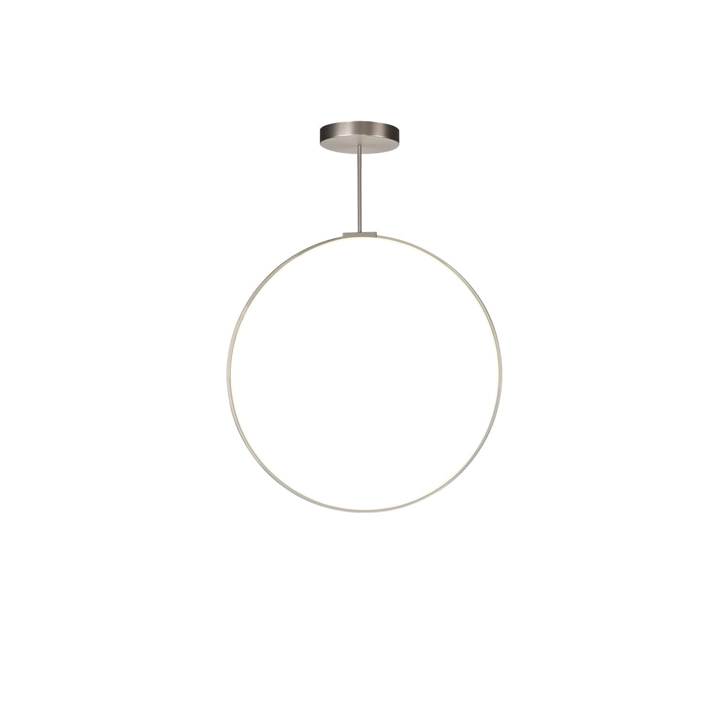 Kuzco Cirque brushed nickel pendant PD82536-BN