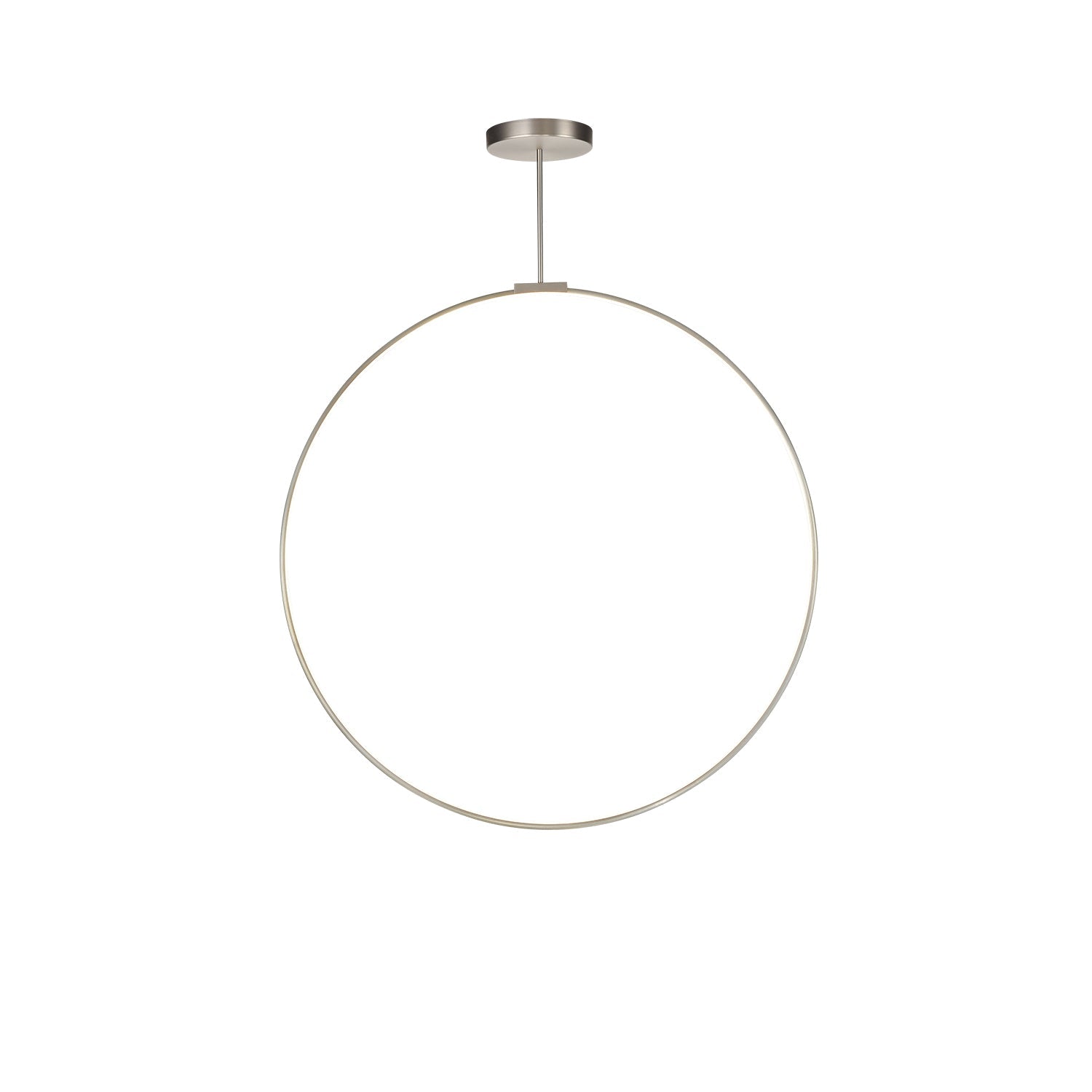 Kuzco Cirque brushed nickel pendant PD82548-BN