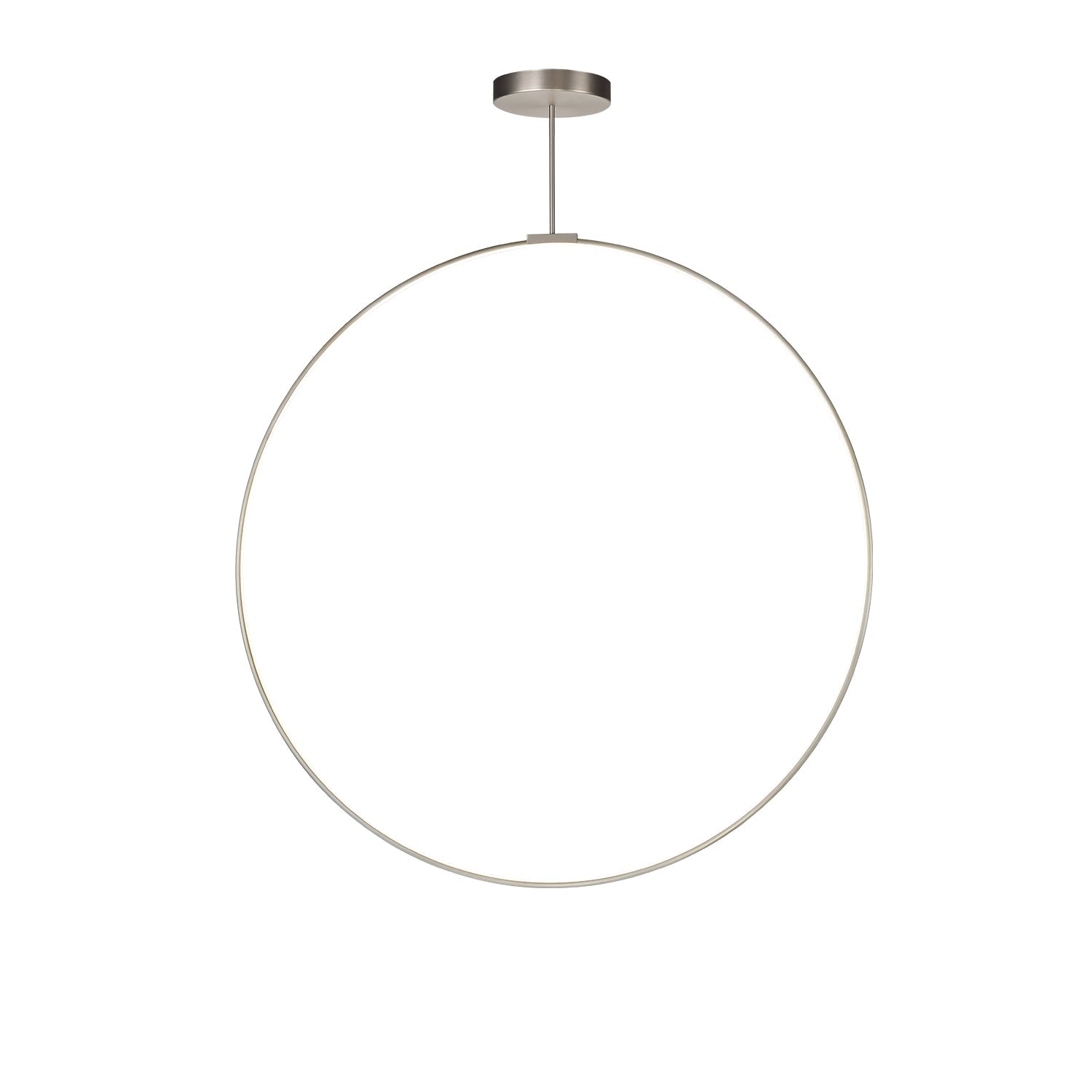 Kuzco Cirque brushed nickel pendant PD82560-BN