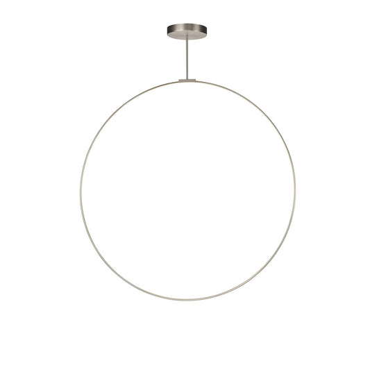 Kuzco Cirque brushed nickel pendant PD82560-BN