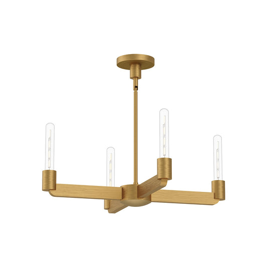 Alora Mood Claire aged gold chandelier CH607225AG