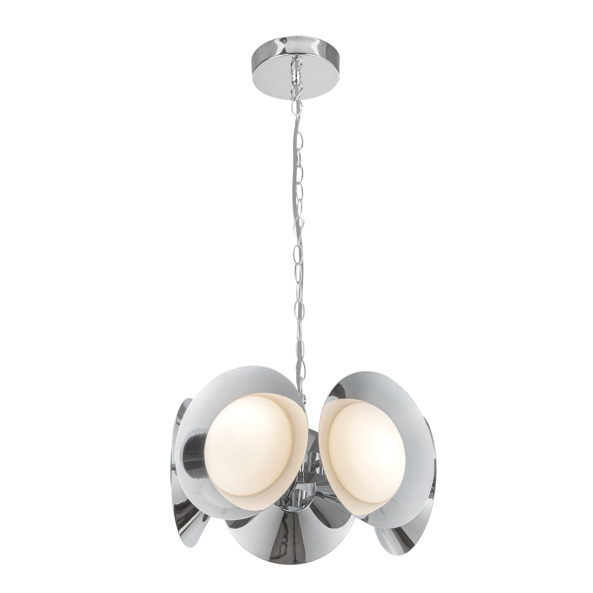Kuzco Cleo chrome chandelier CH77916-CH/OP-UNV