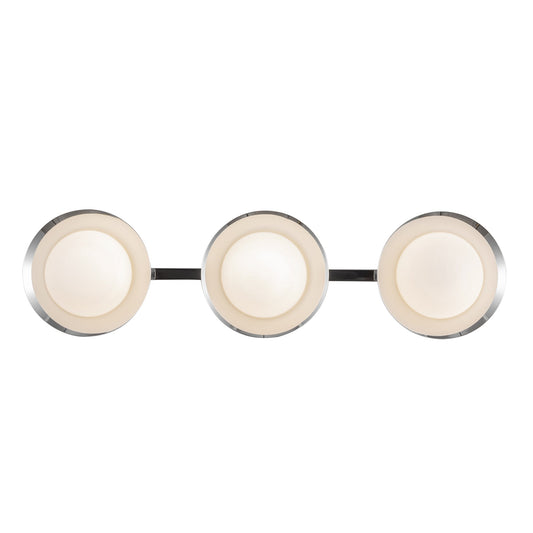 Kuzco Cleo chrome vanity light VL77923-CH/OP