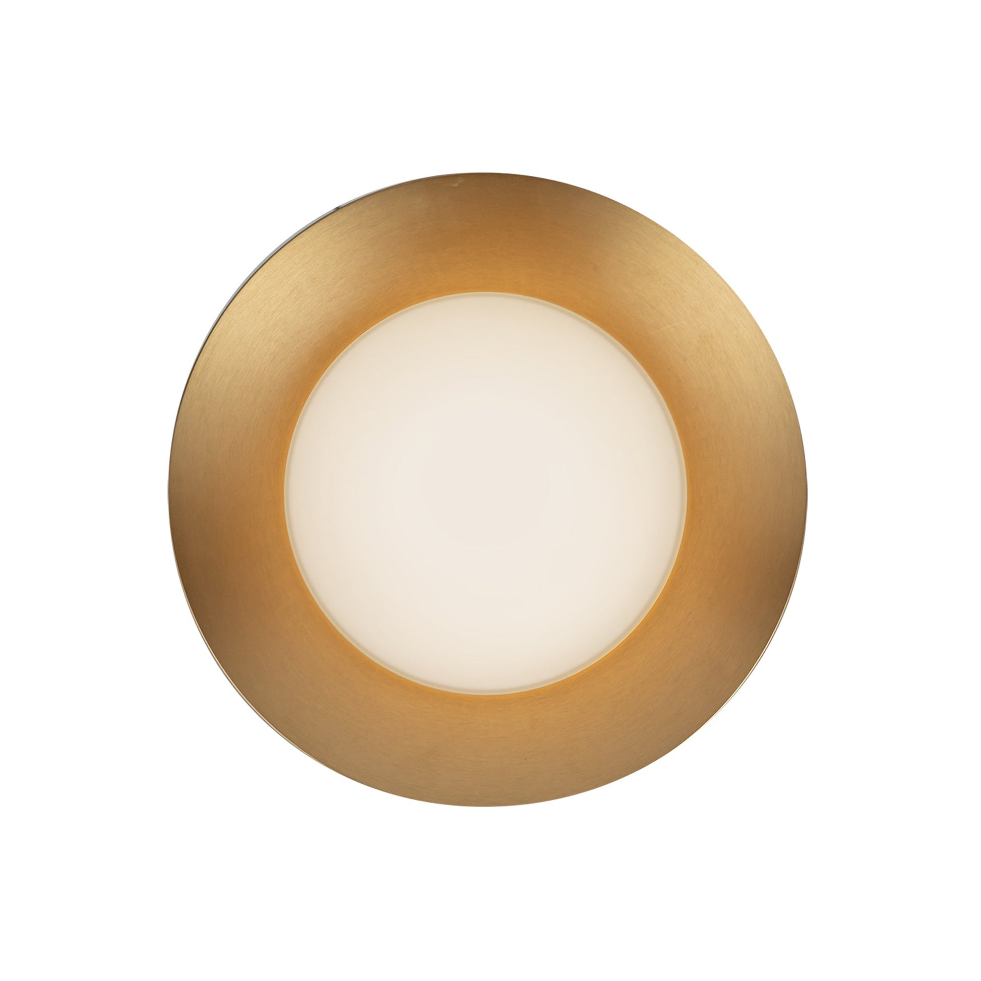 Kuzco Cleo brushed gold wall sconce WS77909-BG/OP