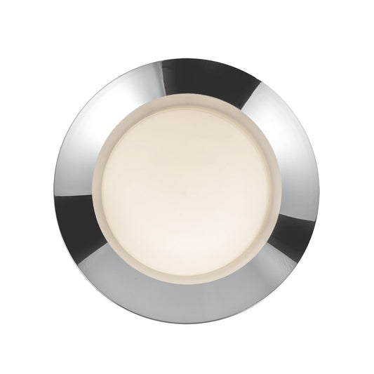 Kuzco Cleo chrome wall sconce WS77909-CH/OP