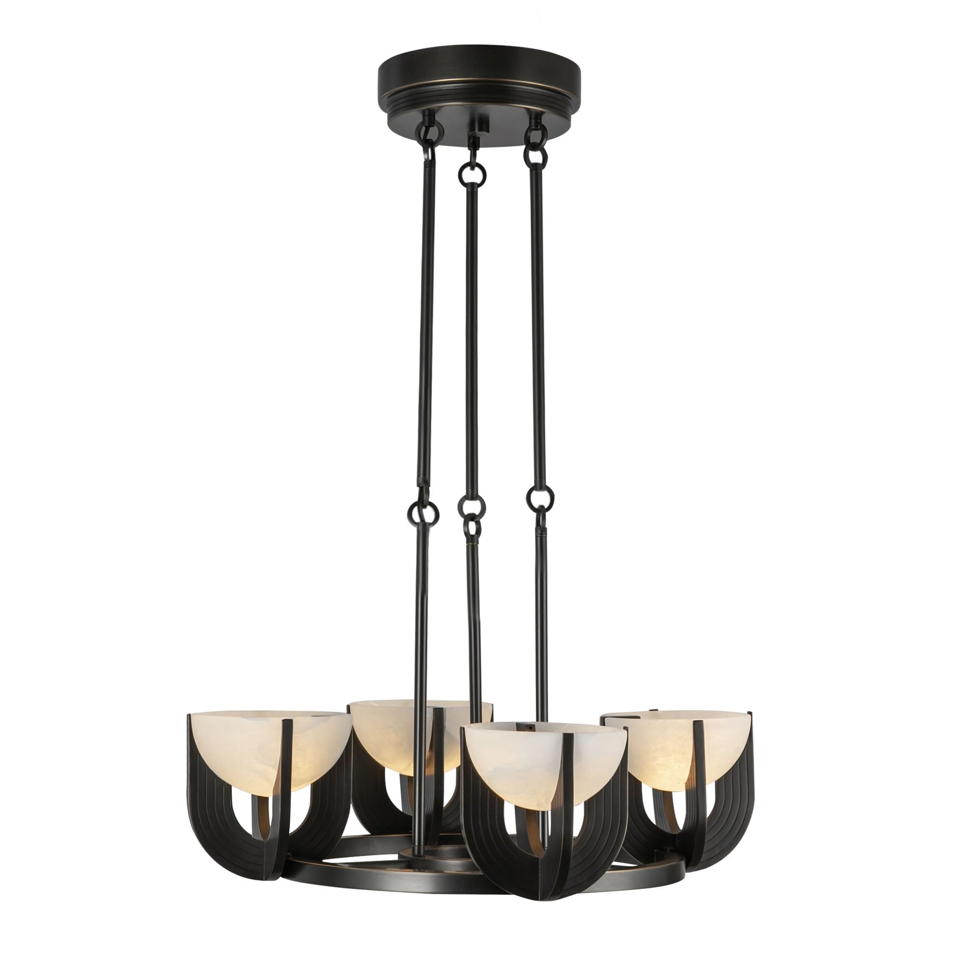 Alora Colette urban bronze chandelier CH362423UBAR-UNV
