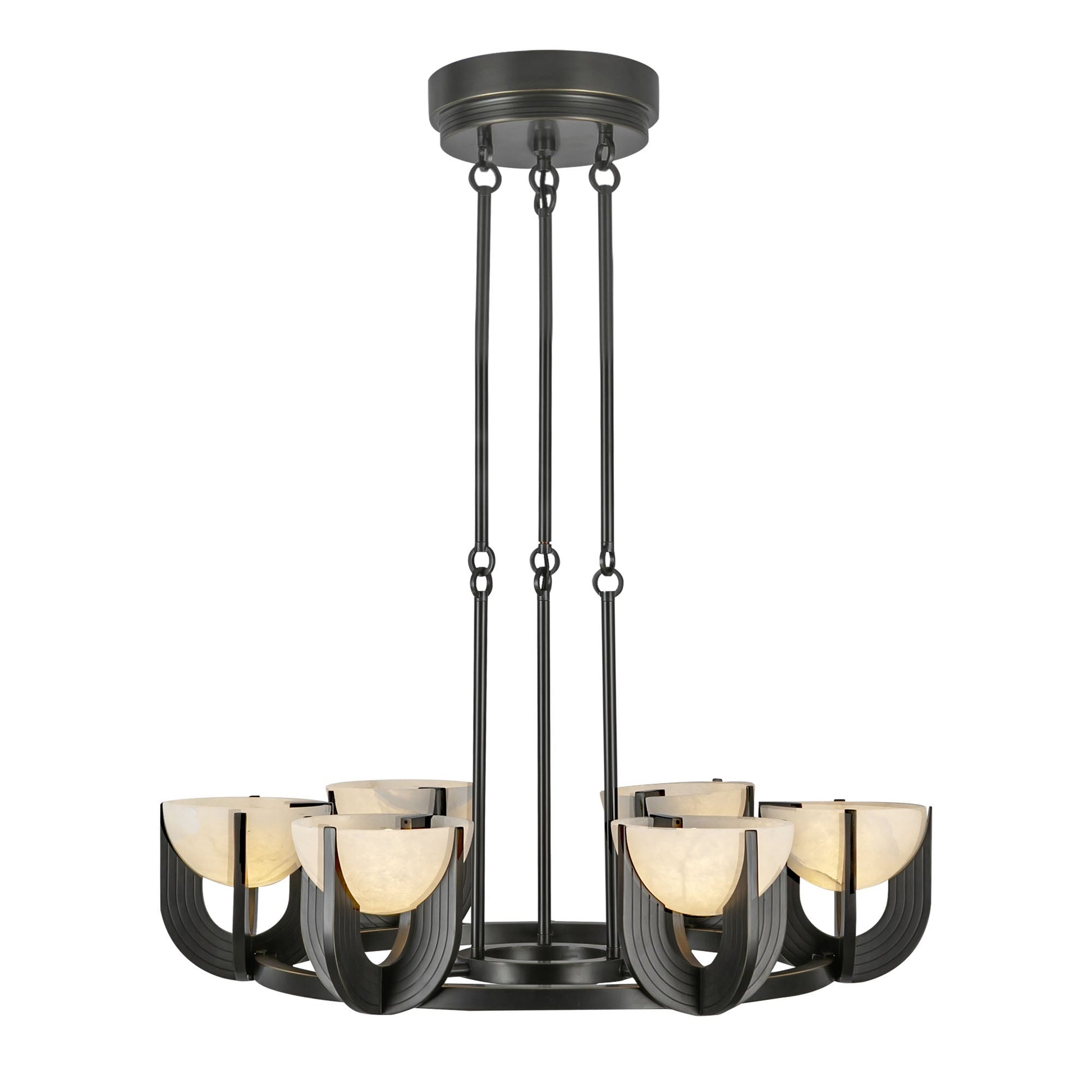 Alora Colette urban bronze chandelier CH362627UBAR-UNV