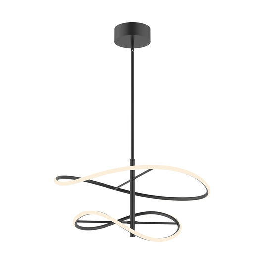 Kuzco Collide black [universal voltage] pendant PD96424-BK