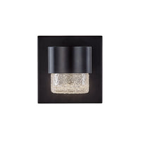 Kuzco Copenhagen black exterior wall sconce EW48205-BK