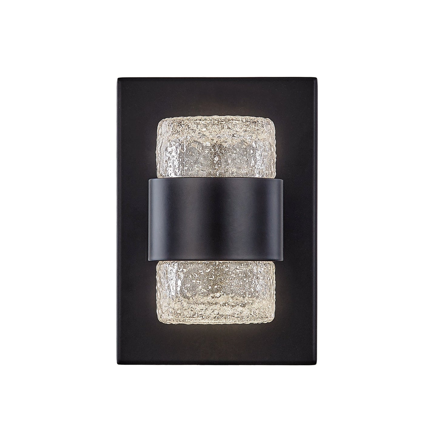 Kuzco Copenhagen black exterior wall sconce EW48208-BK