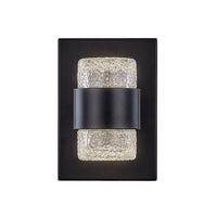 Kuzco Copenhagen black exterior wall sconce EW48208-BK