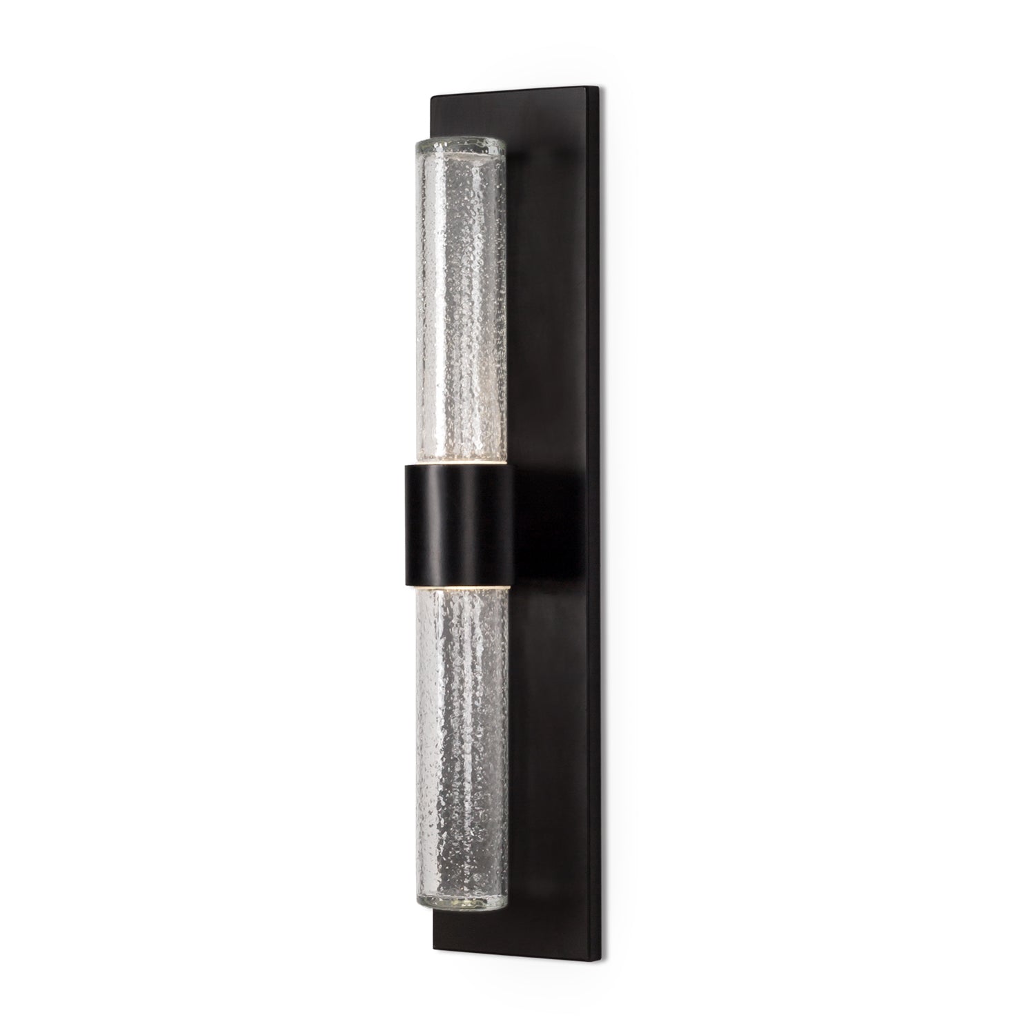 Kuzco Copenhagen black exterior wall sconce EW48218-BK