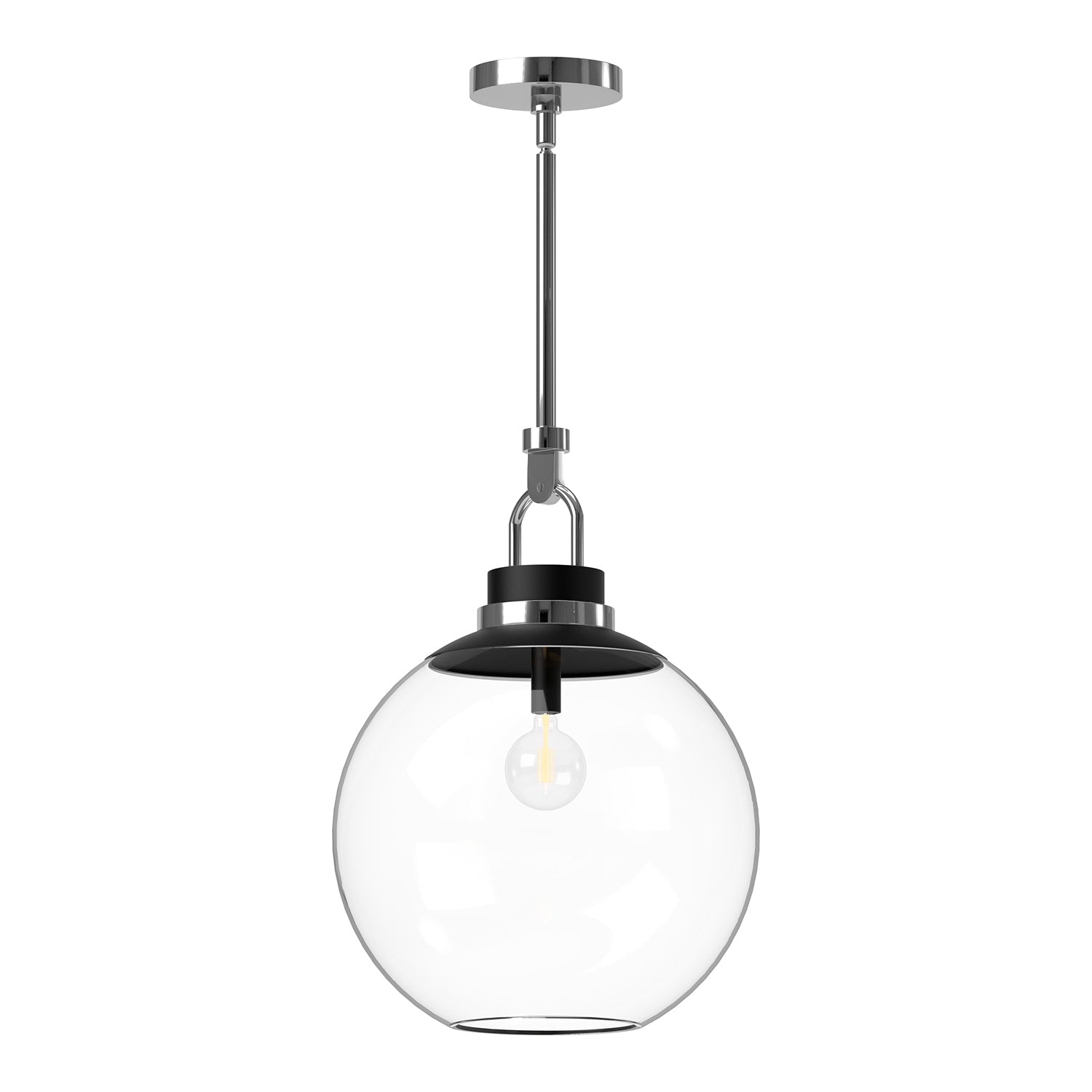 Alora Mood Copperfield chrome pendant PD520516CHCL