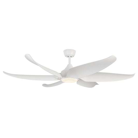 Kuzco Coronado matte white ceiling fan CF90960-WH