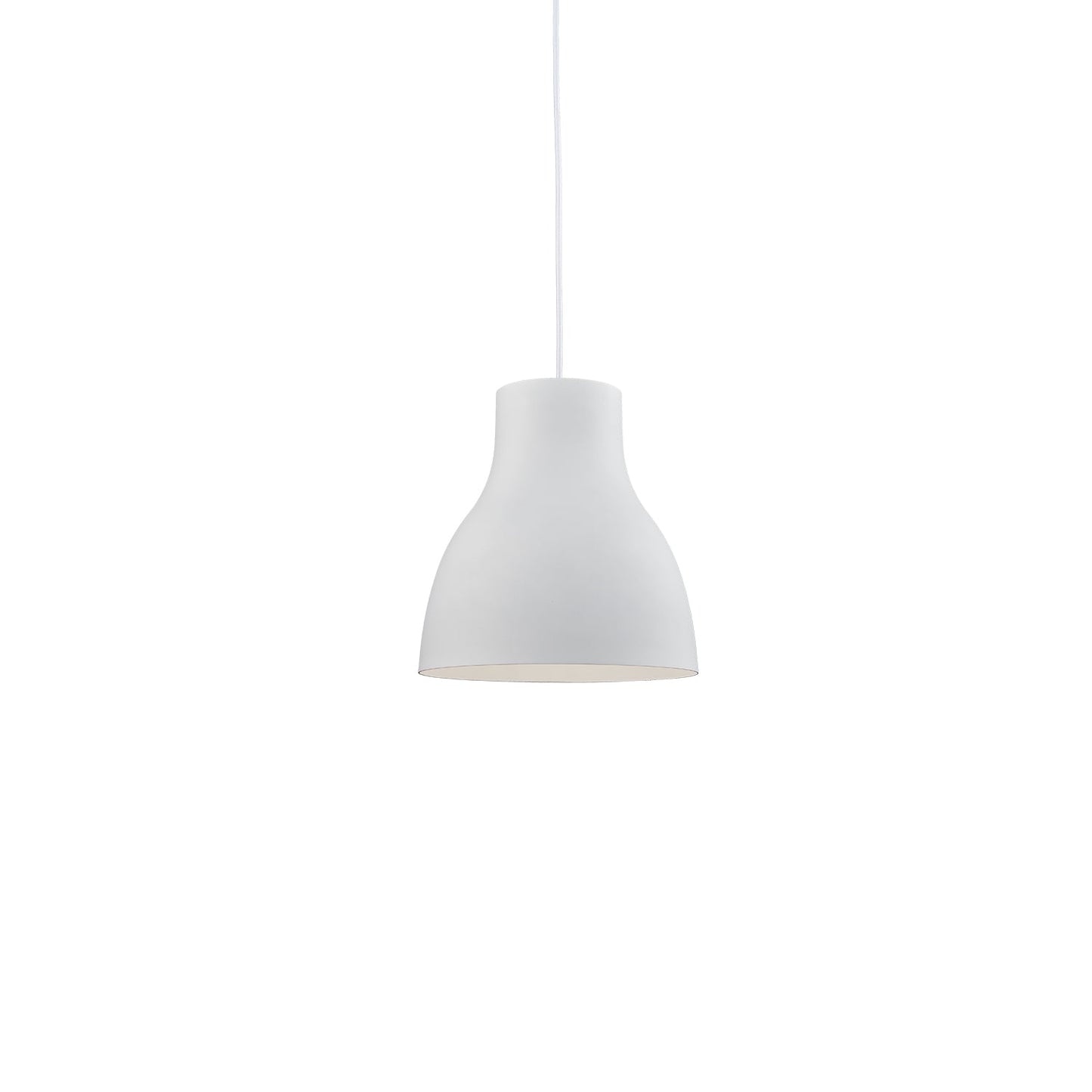 Kuzco Cradle white pendant 494213-WH