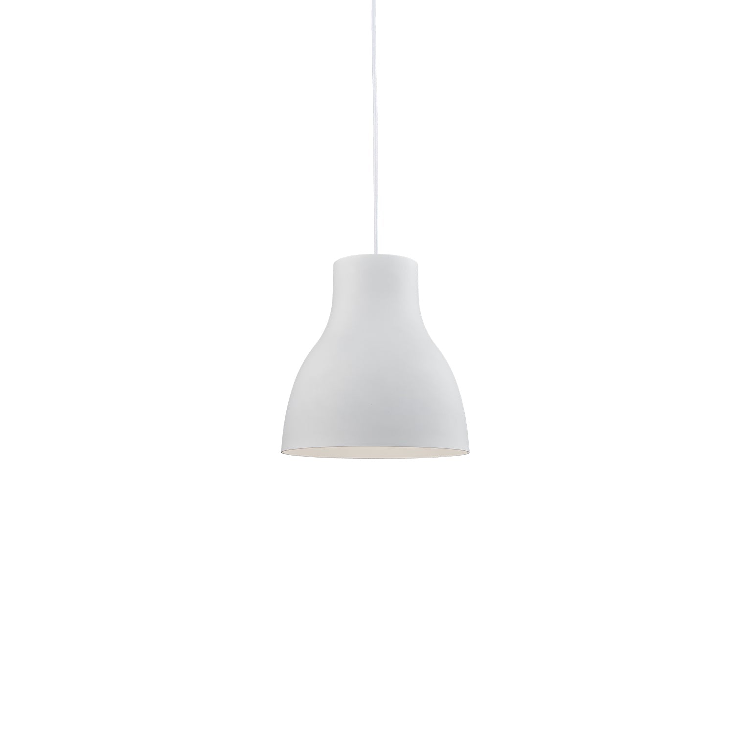 Kuzco Cradle white pendant 494213-WH