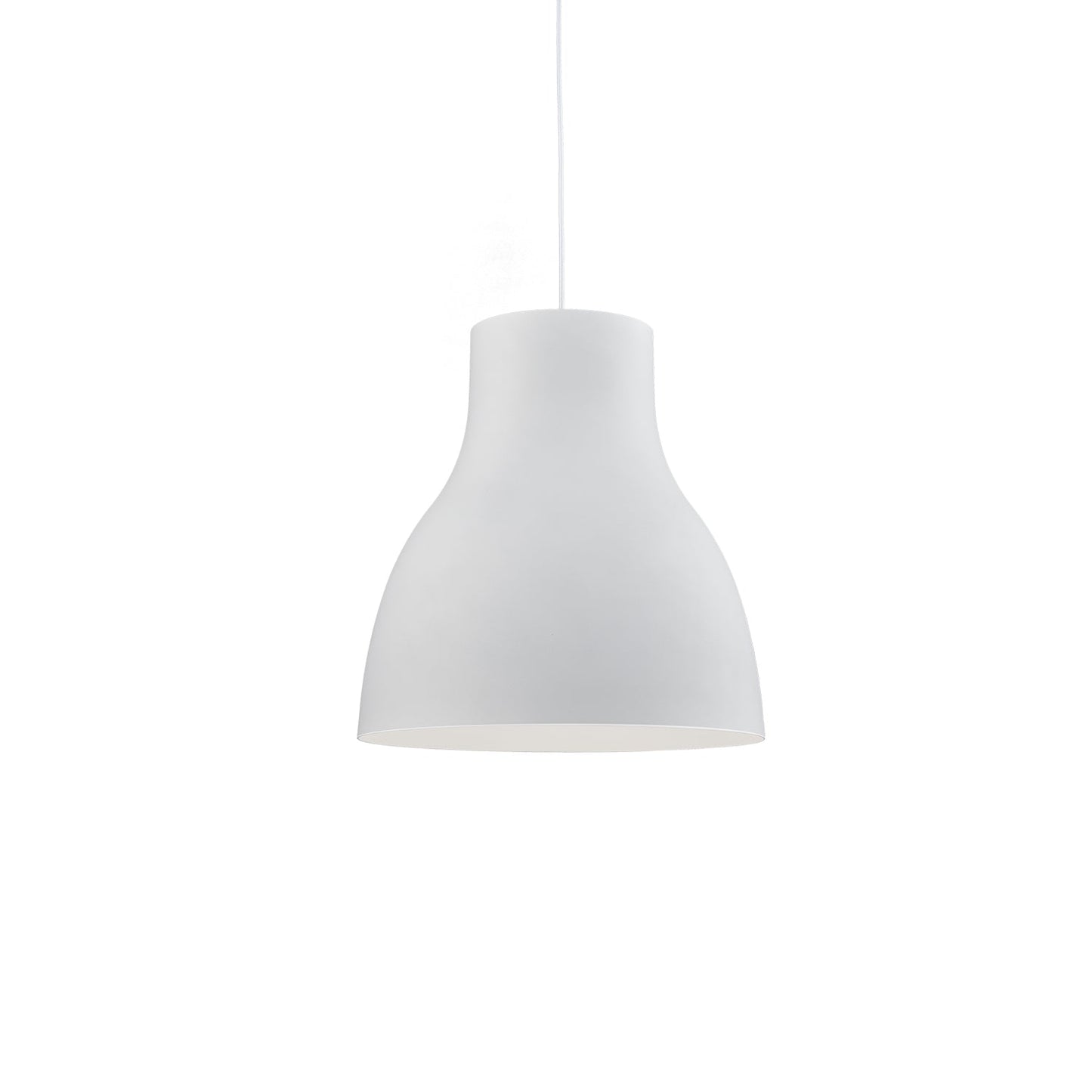 Kuzco Cradle white pendant 494224-WH