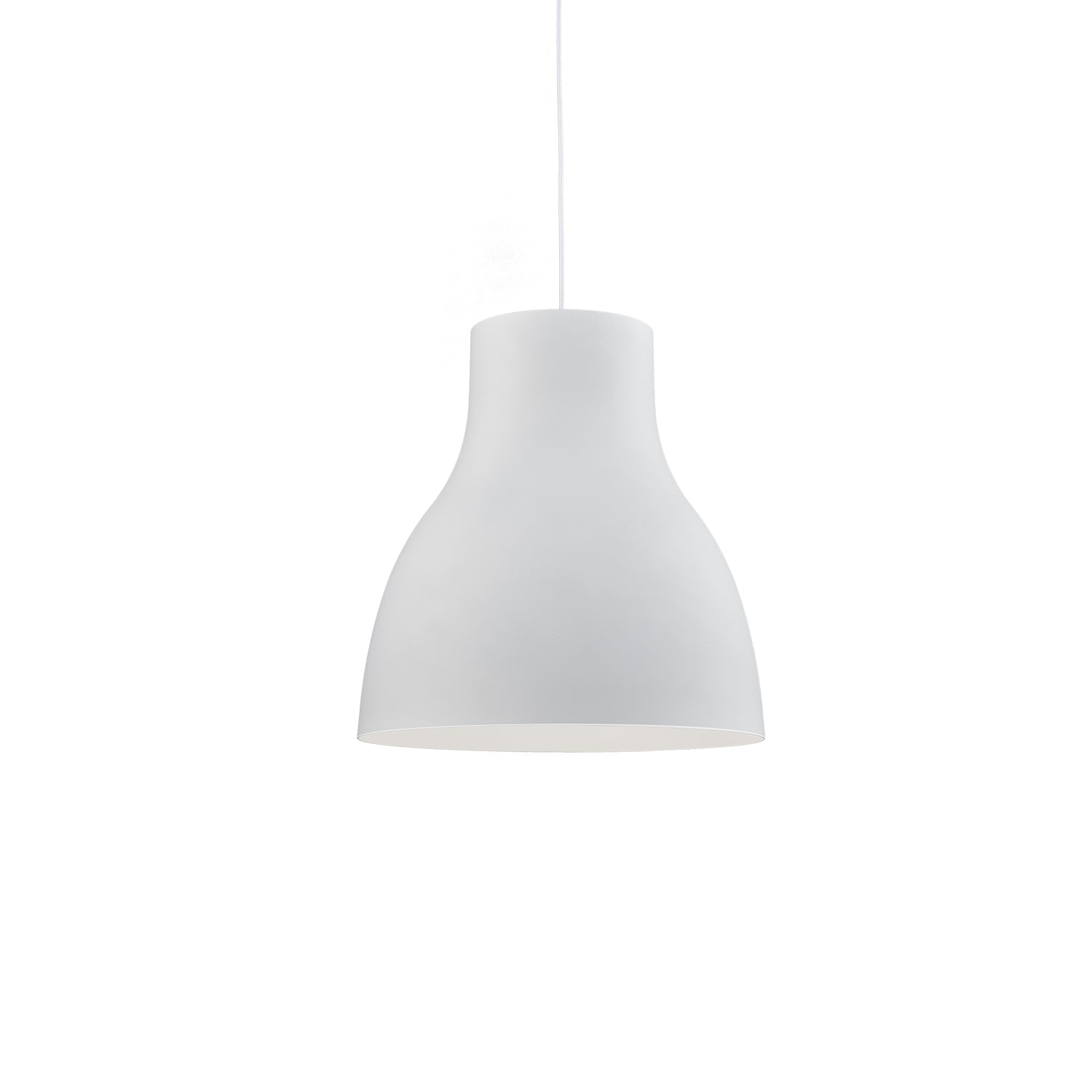 Kuzco Cradle white pendant 494224-WH