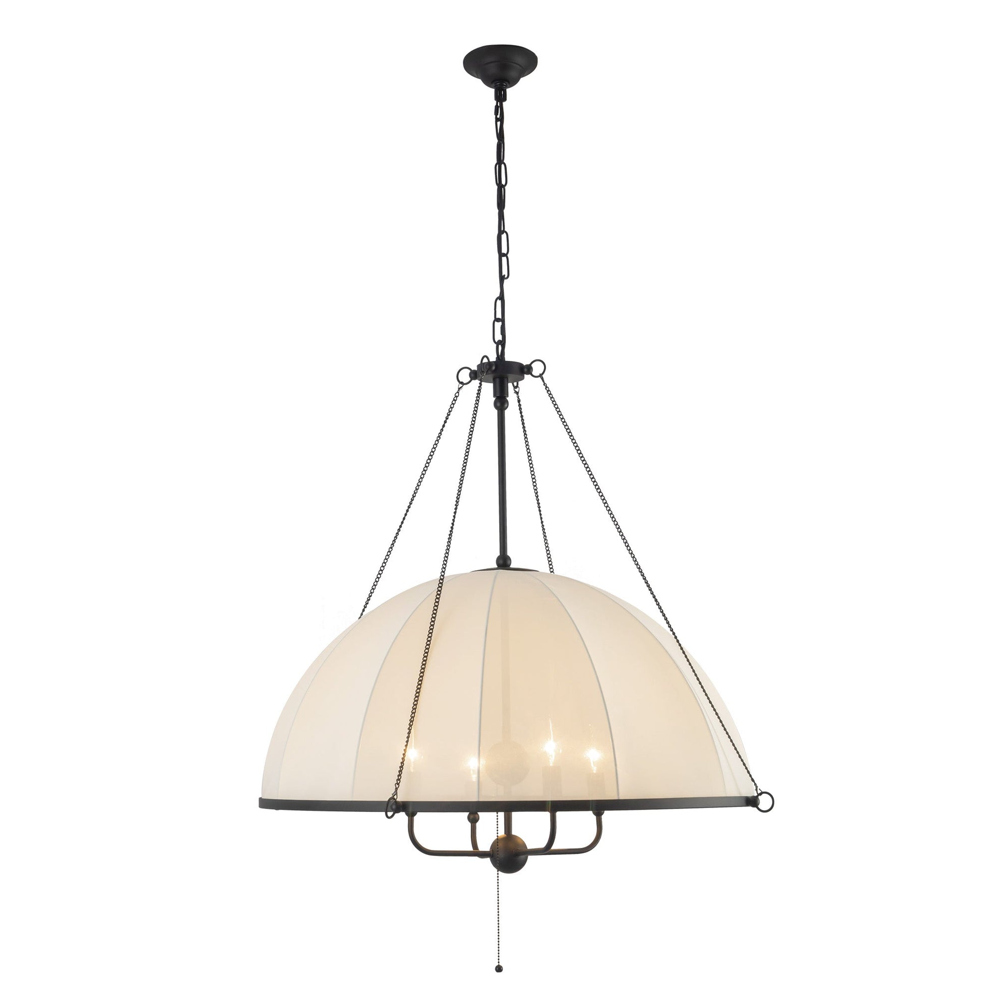 Alora Mood Crosby matte black chandelier CH661433MB