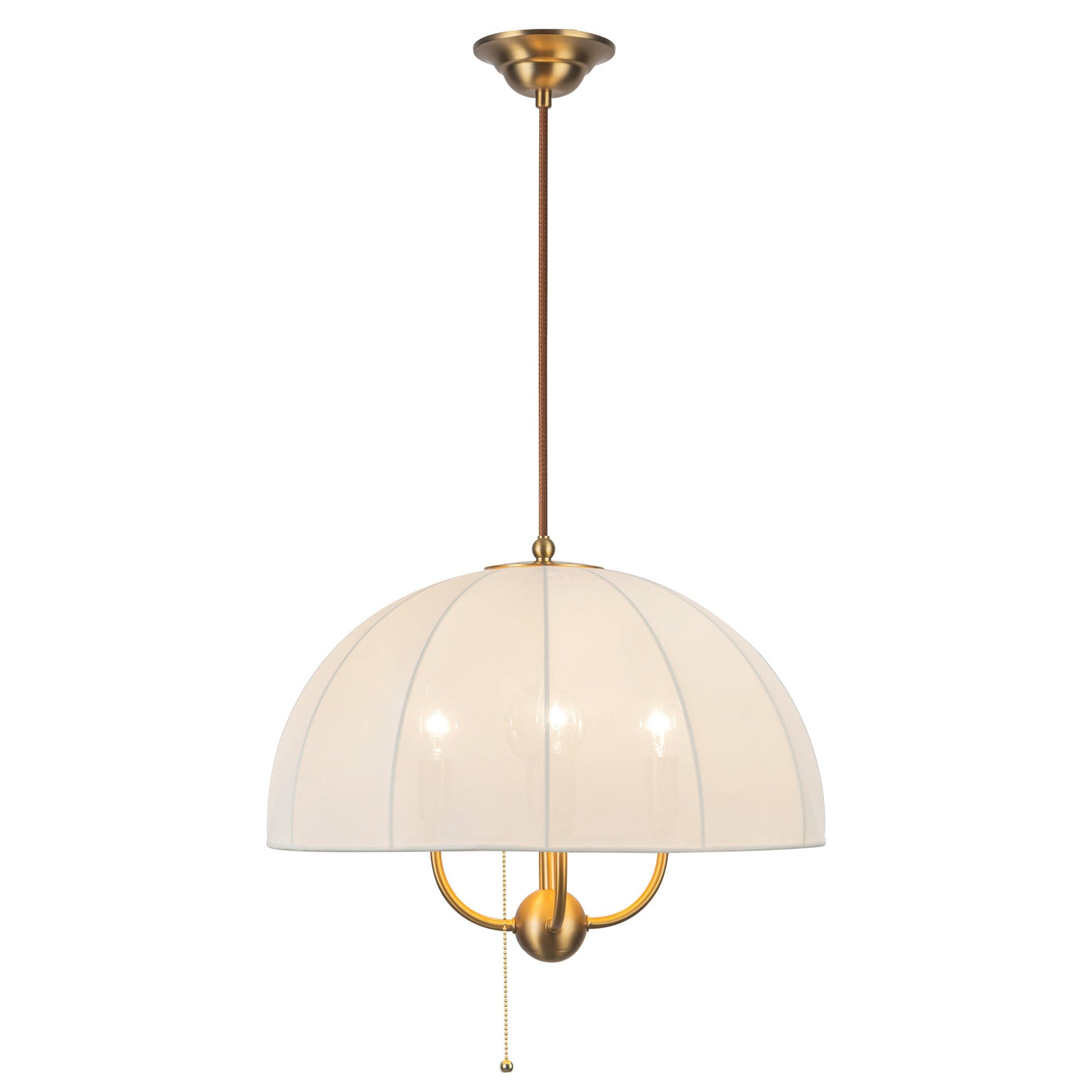 Alora Mood Crosby brushed gold pendant PD661418BG