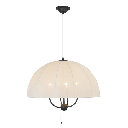 Alora Mood Crosby matte black pendant PD661424MB