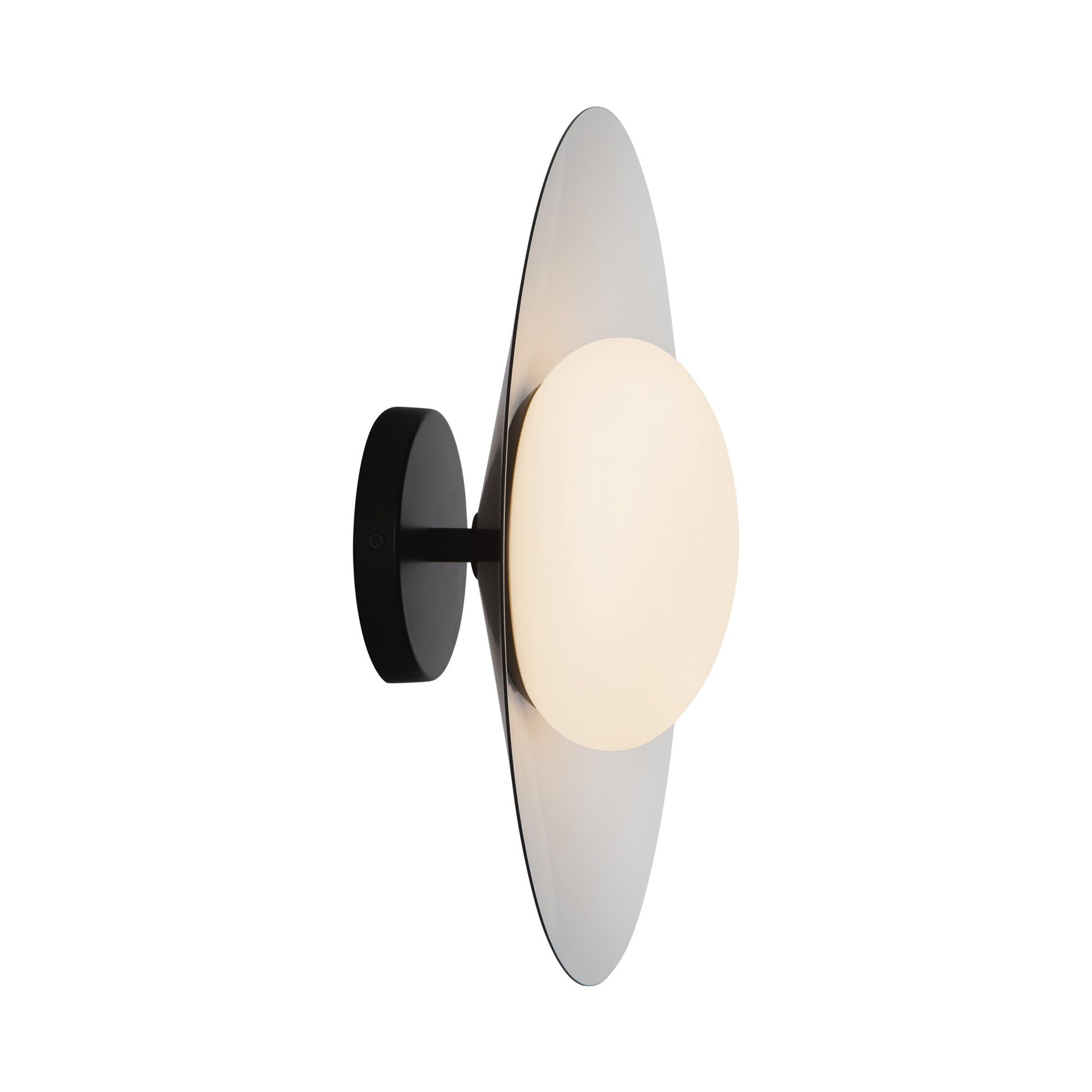 Kuzco Cruz metal - black flush mount FM22815-BK/WH