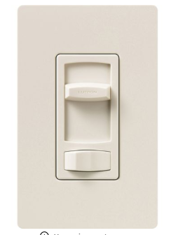 Lutron Skylark dimmer switch in Light Almond