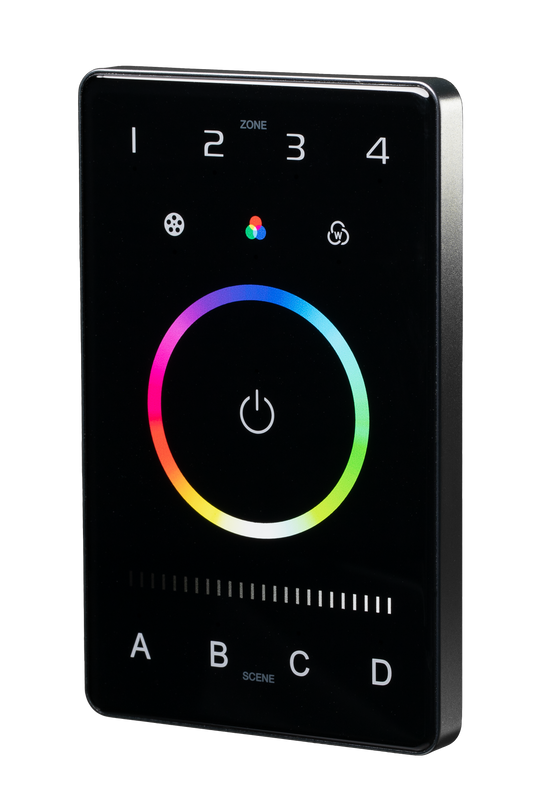 DMX RGBW Wall Control - American Lighting CTRLW-DMXB-RGBW-4Z