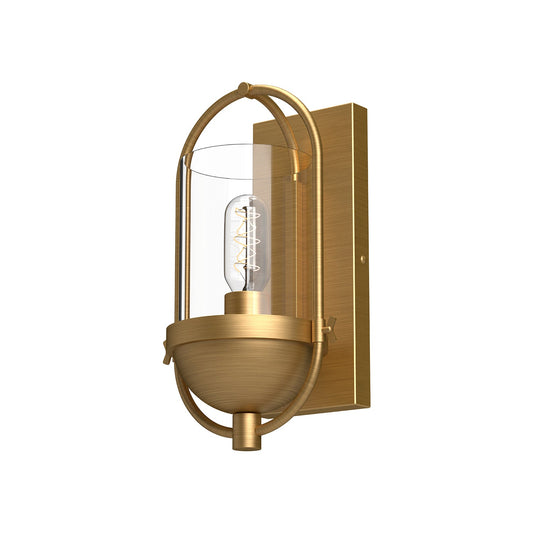 Alora Mood Cyrus aged gold vanity light WV539007AGCL