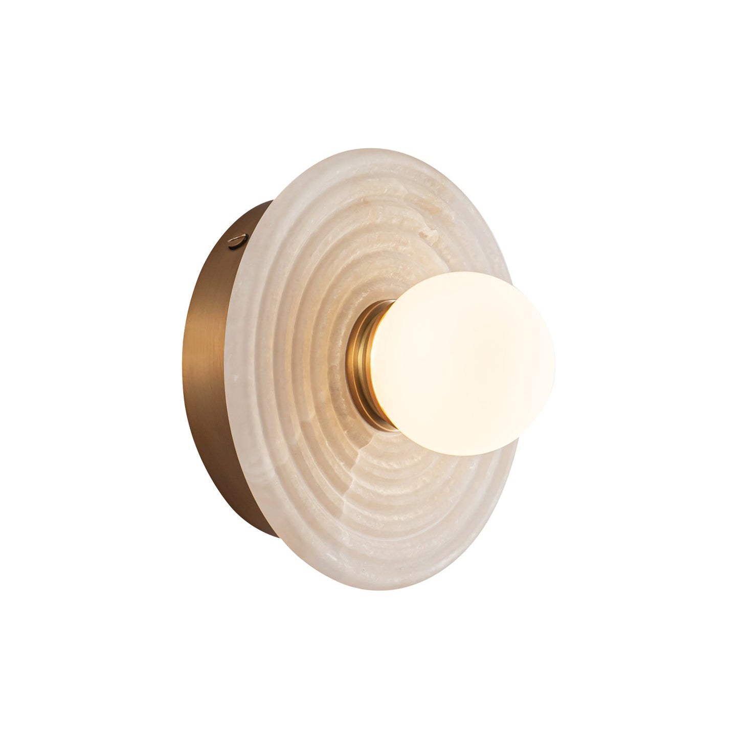 Alora Dahlia vintage brass vanity light WV346006VBAR