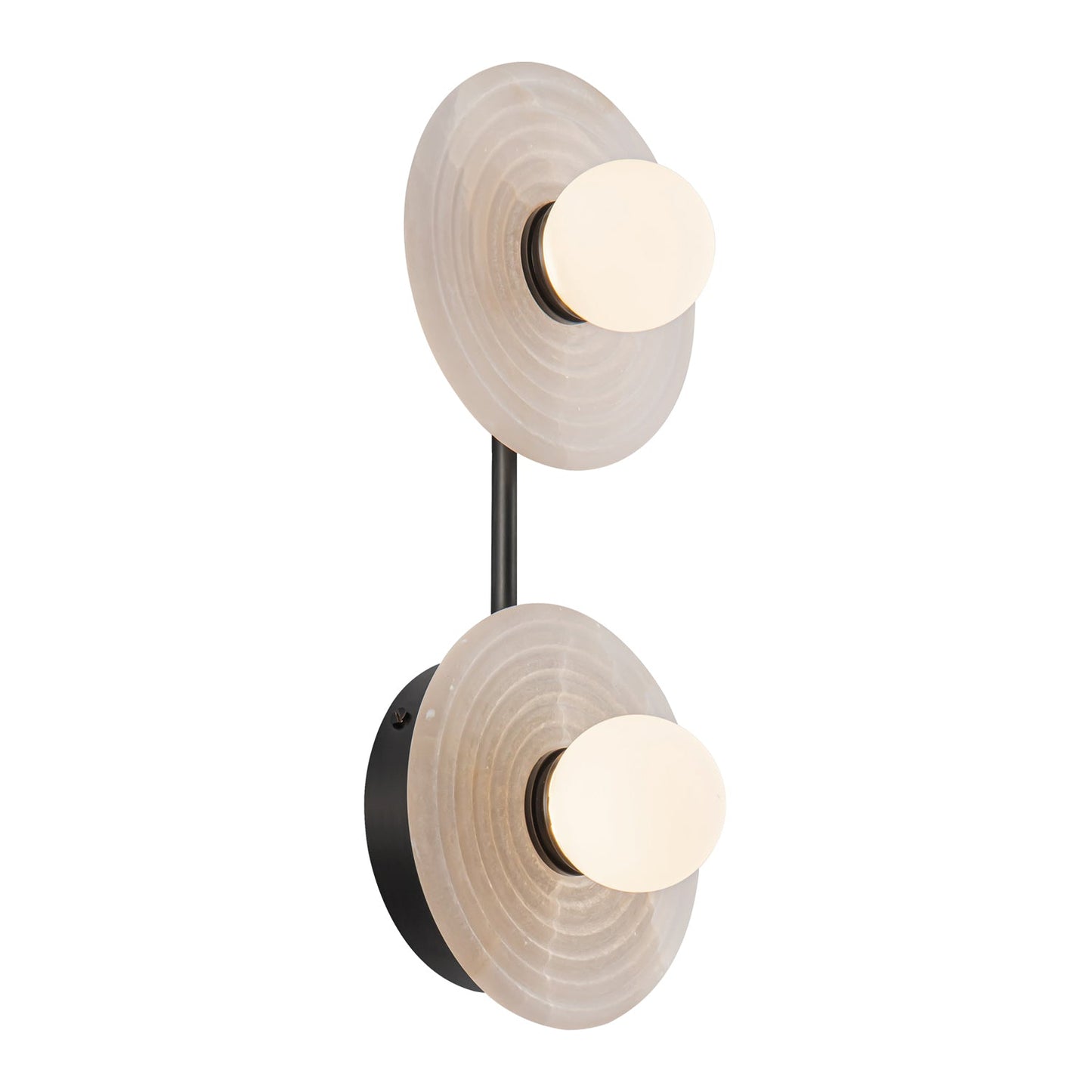 Alora Dahlia urban bronze vanity light WV346214UBAR