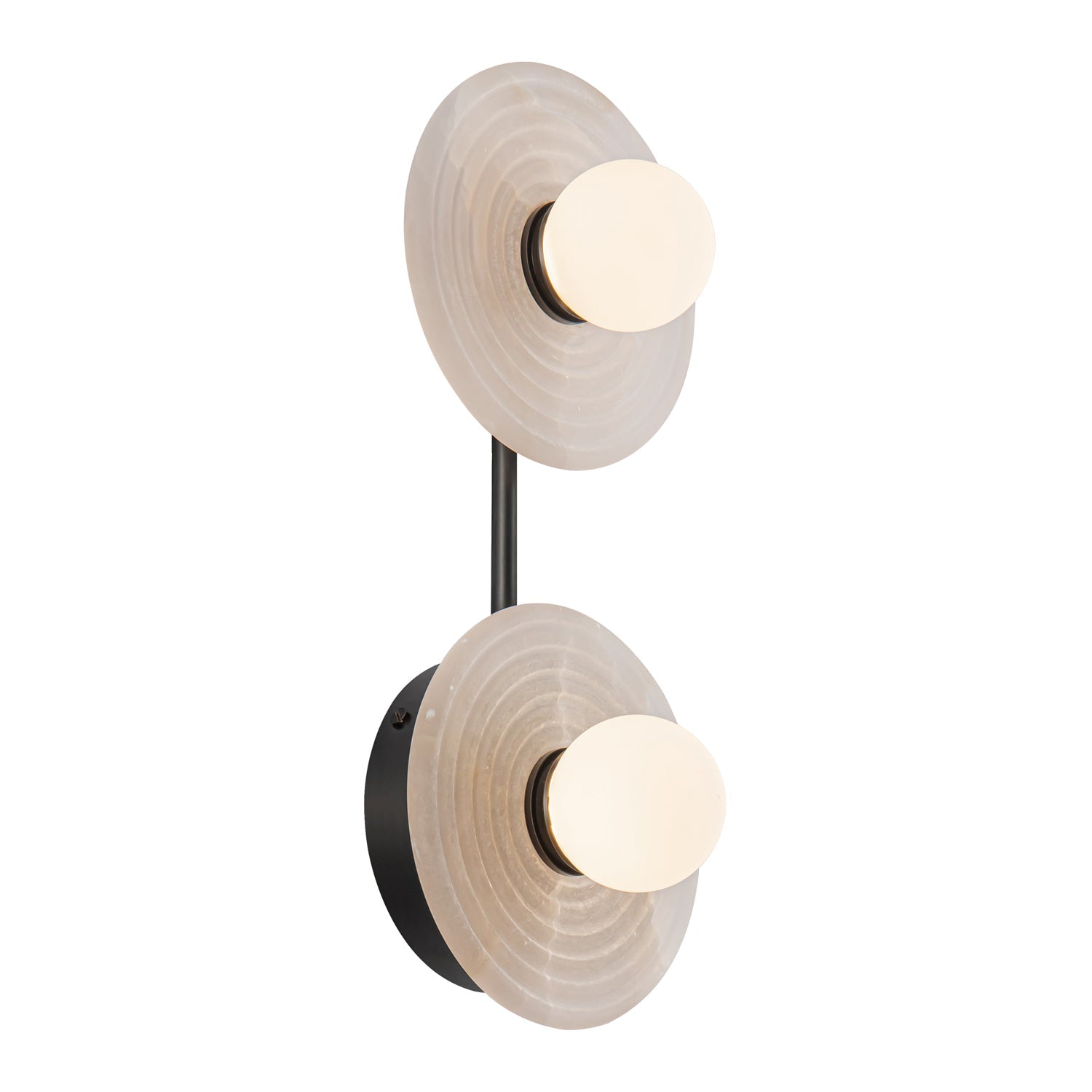 Alora Dahlia urban bronze vanity light WV346214UBAR