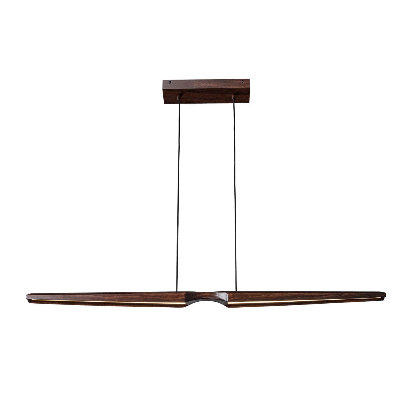 Kuzco Dakota walnut [universal voltage] linear pendant LP21647-WT-UNV