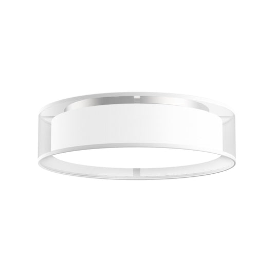 Kuzco Dalton white organza [5 selectable color temperatures] flush mount FM7916-WOR-5CCT