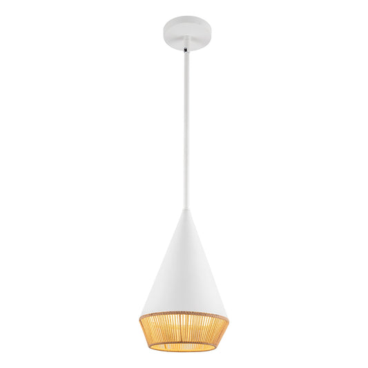 Alora Mood Daphne white pendant PD633107WHBR