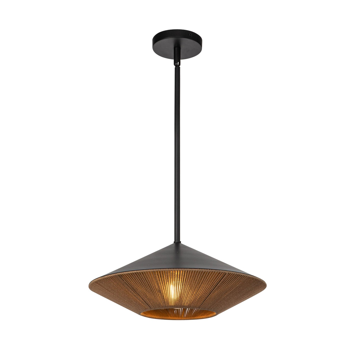Alora Mood Daphne matte black pendant PD633215MBBR