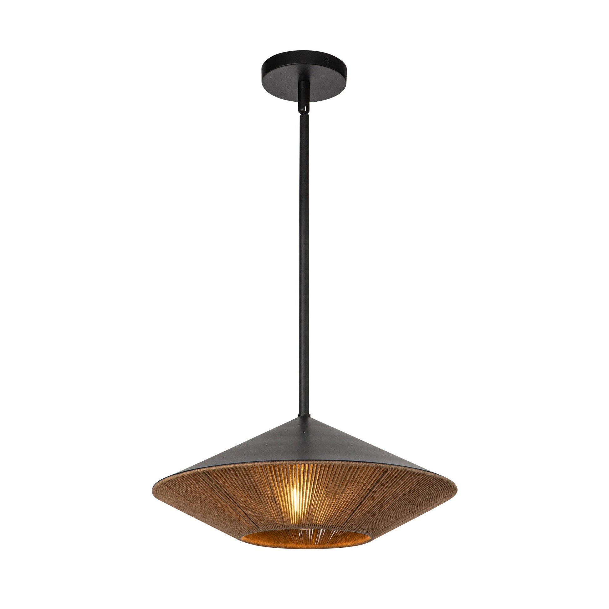 Alora Mood Daphne matte black pendant PD633215MBBR