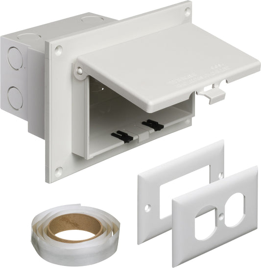 Arlington Industries DBHR1W uv-rated plastic electrical box