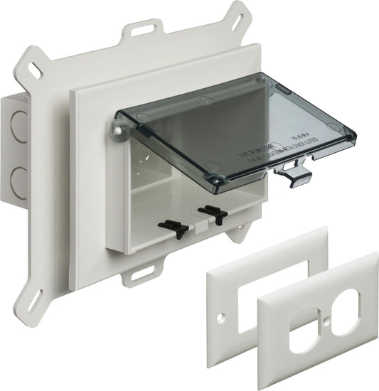 Arlington Industries DBHS1C uv-rated plastic electrical box