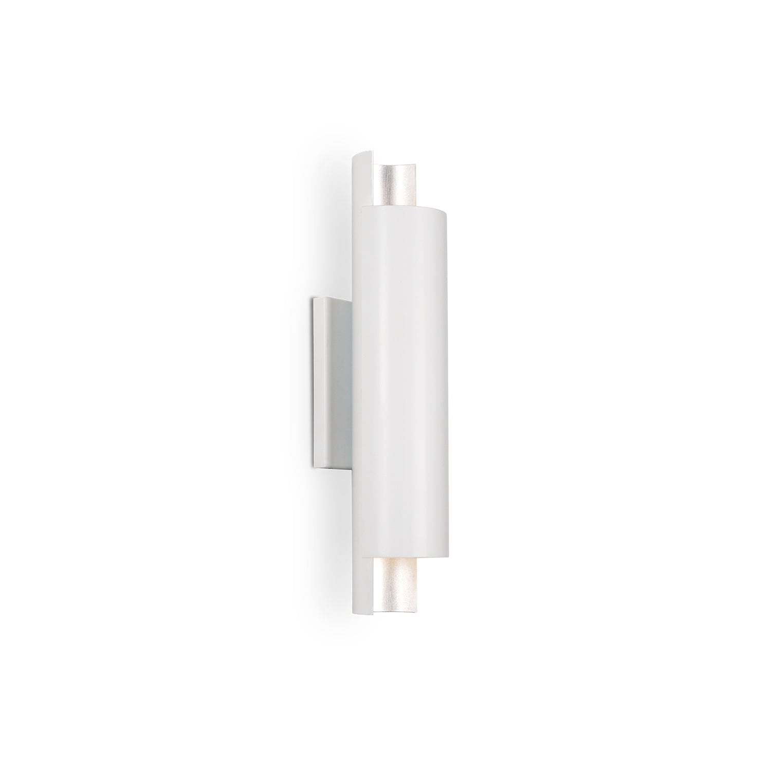 Kuzco Dela white wall sconce WS41216-WH/SV