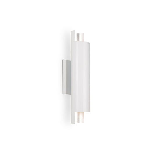 Kuzco Dela white wall sconce WS41216-WH/SV