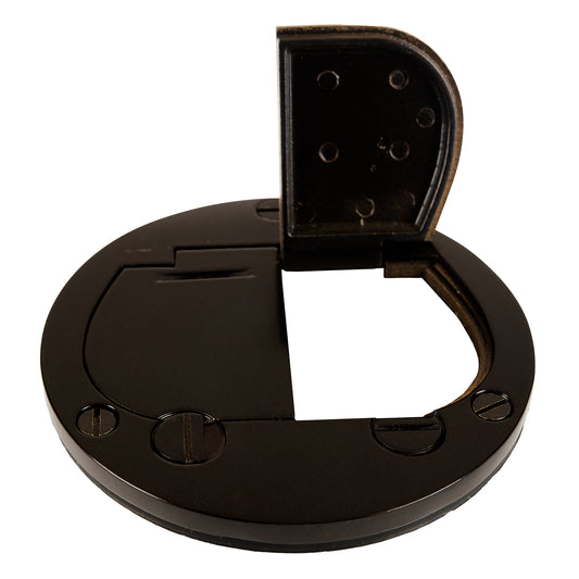 Lew Electric DFB-LR-DB Dark Bronze floor box cover